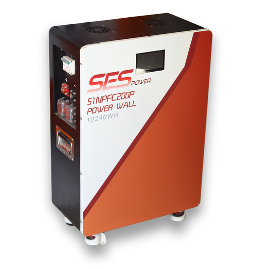 SES Power Wall 51.2V 150Ah 7680Wh Lithium Battery with IP20 – Real product view for home energy storage